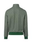 Худи с капюшоном на молнии LACOSTE, Light green/Dark green - фото 2