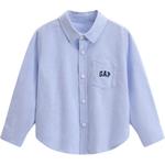 Детская повседневные рубашка GAP, белый - фото 2