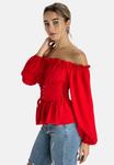 Блуза Elara Blouse, Rot/Red - фото 4