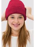 Шапка Les Lunes Luca, цвет cherry - фото 2
