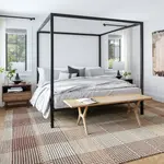 Ковер Oregon Plaid Wool Area Rug nuLOOM, 152x244 см, синий - фото 21