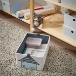 Коробка, бежевый, 26x37x17 см, BARNDRÖM IKEA - фото 5