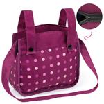 Bayer, Кукольная коляска Vario, бордовый, 18467AA - фото 5