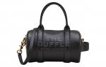 MARC JACOBS Кожаная мини-сумка Duffel Black - фото