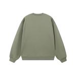 Длинный свитшот унисекс LINING, зеленый - фото 3