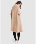 Женщины держат линию пальто Belle & Bloom, тан/бежевый - фото 3