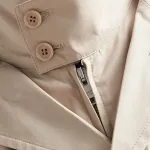 Однобортное пальто PRADA, limestone - фото 6