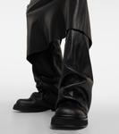 Кожаные армейские ботинки robin The Attico, черный - фото 4