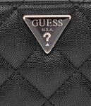 Кошелек женский Guess стеганый, черный - фото 4