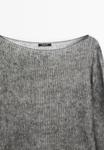 Джемпер Massimo Dutti SHORT SWEATER, Dark Grey - фото 5