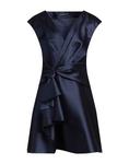 Мини-платье Alberta Ferretti, темно-синий - фото
