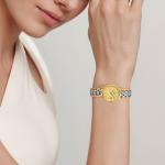 LONGINES Часы Magnificent Collection Quartz Movement Women's Watch Gold Dial, Gold Dial - фото 4