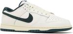 Nike Mens Dunk Low Retro, Sail Deep Jungle Coconut Milk - фото 2