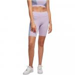 Леггинсы Urban Classics Color Block Cycle Short, фиолетовый - фото