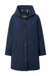 Пальто межсезонное Ulla Popken, темно-синий - фото