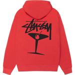 Худи Martini Zip Stussy, серый - фото 3