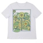 Футболка с рисунком подсолнечника для юниоров - фото 2