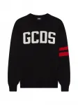 Свитер с логотипом GCDS, черный - фото