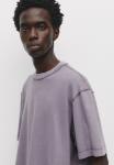 Футболка PULL&BEAR BOXY FIT , Mauve - фото 4