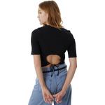 Футболка женская GAP, черная - фото 6