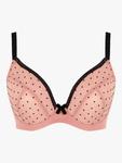 Бюстгальтер Gabrielle с бархатным принтом и декольте Panache, Pink Blush - фото 3