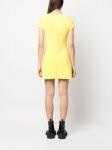 Жаккардовое платье Dsquared2, желтый - фото 4