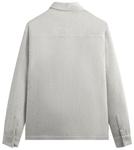 Рубашка-куртка Kith Striped Interlock Ginza, серый - фото 2