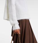 Кардиган из мохера Loewe, White - фото 5