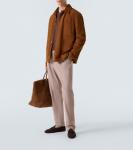 Замшевые мокасины Marphy Loira Rubinacci, Ebony With Tassels - фото 2