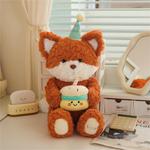 Плюшевая кукла Cake Fox высотой 40см/48см MENGMENGBUNNY - фото 3