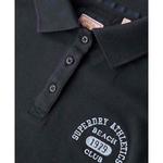 Поло Superdry 90S Fitted, черный - фото 3