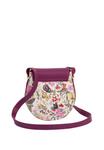 Сумка кросс-боди FABLE ENGLAND Floral Engravings, Plum/Purple - фото 3