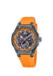 Часы с хронографом VORTEX Lotus, оранжевый - фото 4