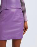 Юбка 8 By Yoox, фиолетовый - фото 3