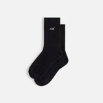Носки Kith Women Script Classic Crew Socks, черный - фото