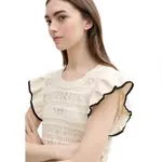 Свитер Tom Tailor Knit Volants, бежевый - фото 4