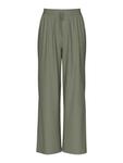 Широкие брюки PIECES PCNya, оливковый - фото
