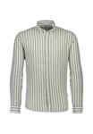 Рубашка STRIPED Lindbergh, оливковый - фото