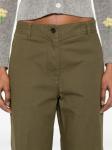 Холщовые брюки ASPESI, зеленый - фото 5