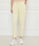 Спортивные брюки женские Joop! хлопковые на кулиске, желтый - фото