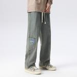 Джинсы унисекс Dnnnnx, синий - фото 18