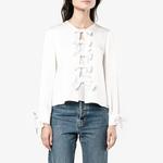 FENDI Женская белая рубашка - фото 5