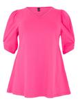 Туника Yoek, розовый - фото