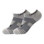 Набор унисекс носков для щиколотки Combo Set Under Armour, черный/серый - фото 12