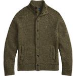 Кардиган на пуговицах Polo Ralph Lauren, оливковый - фото