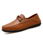 Мужские лоферы Gommino с принтом чернохвостого оленя - фото 7