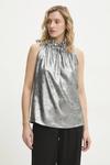 Блузка Answear.Lab, серебряный - фото