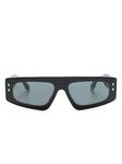 Isabel Marant Eyewear солнцезащитные очки Zoomy в геометричной оправе, черный - фото
