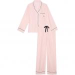 Пижамный комплект Victoria's Secret розовый, Женский (Pretty Blossom Shimmer/Pink) - фото