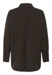 Блуза My Essential Wardrobe Button-down blouse, Espresso W Stripe/Dark Brown - фото 6